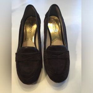 Michael Kors size 5 penny loafer heels